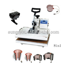 Sunmeta combo 8in1 heat press machine sublimation machine---manufacturer